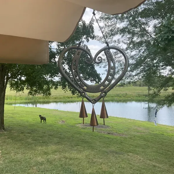 The Horseshoe Heart Wind Chime ❤🐎 (Handmade by Jordan Maynard®)
