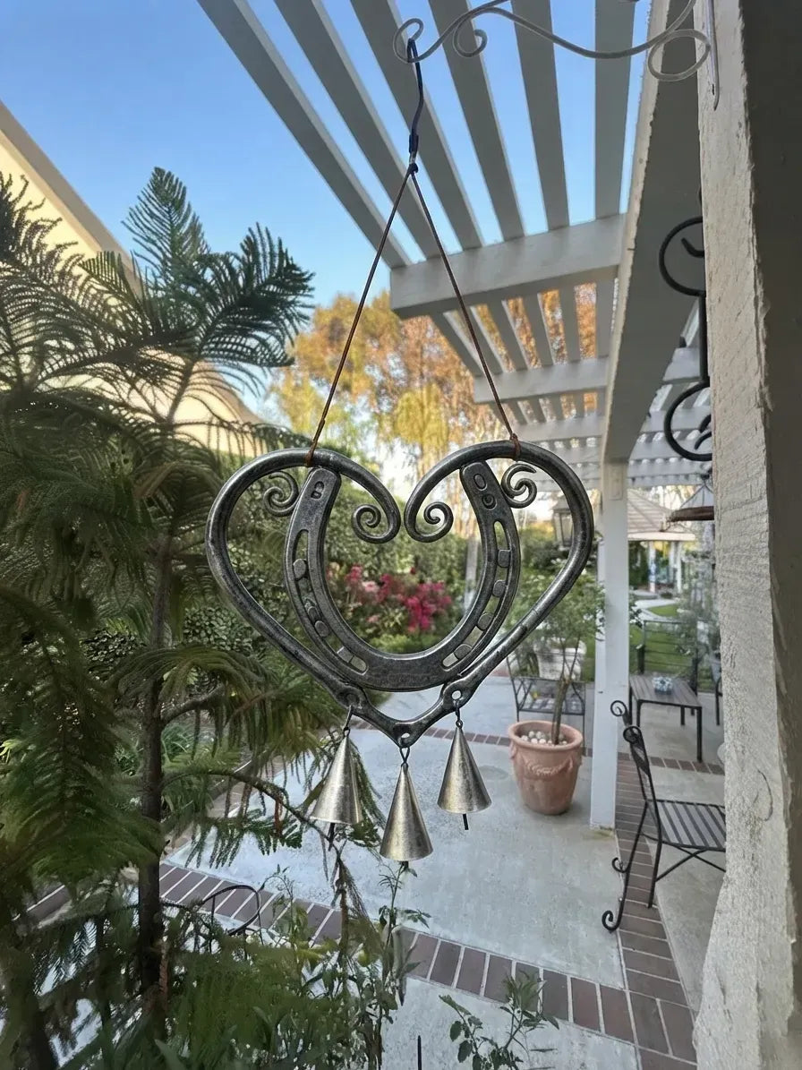The Horseshoe Heart Wind Chime ❤🐎 (Handmade by Jordan Maynard®)