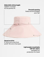 Ultra Wide Brim Hat UPF 50+