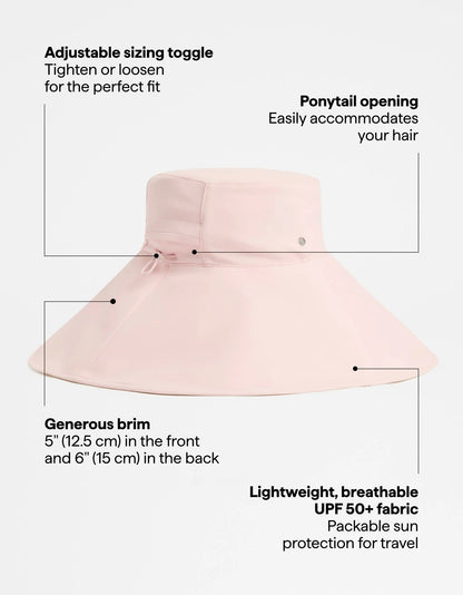Ultra Wide Brim Hat UPF 50+