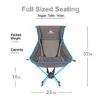 Lightweight High-Back Backpacking Chair