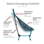 Lightweight High-Back Backpacking Chair