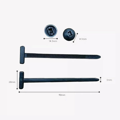 🚗 Instant Car Fix 🔧 Nylon Universal Cable Tie Buckle - For Quick, Secure Vehicle Part Fastening!