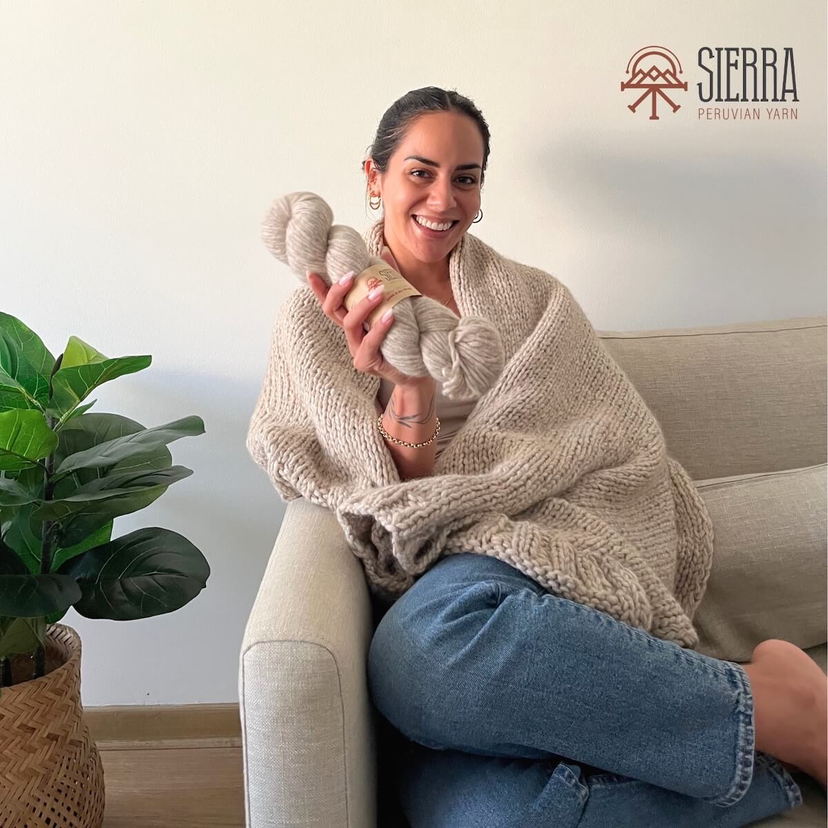 DreamCloud Blanket - Beginner Knitting Kit