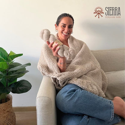 DreamCloud Blanket - Beginner Knitting Kit