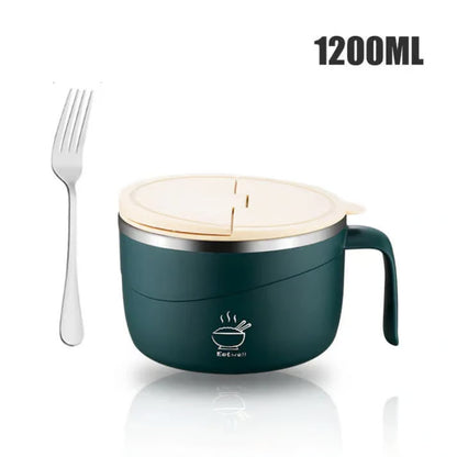 🔥Limited Time Promotion 50% OFF🔥304 Stainless Steel Insulated Ramen Bowl