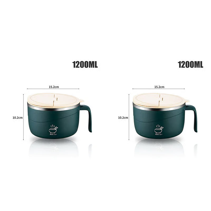 🔥Limited Time Promotion 50% OFF🔥304 Stainless Steel Insulated Ramen Bowl