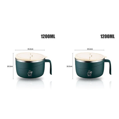 🔥Limited Time Promotion 50% OFF🔥304 Stainless Steel Insulated Ramen Bowl