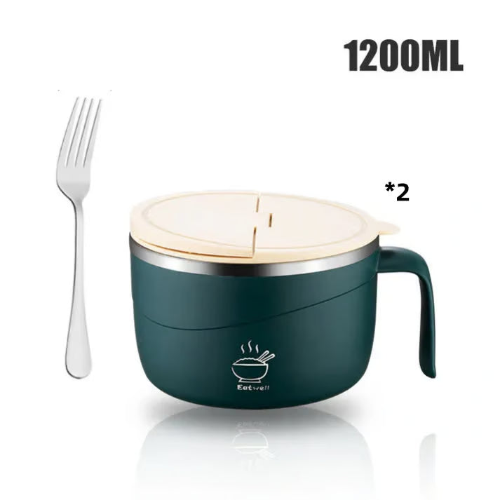🔥Limited Time Promotion 50% OFF🔥304 Stainless Steel Insulated Ramen Bowl