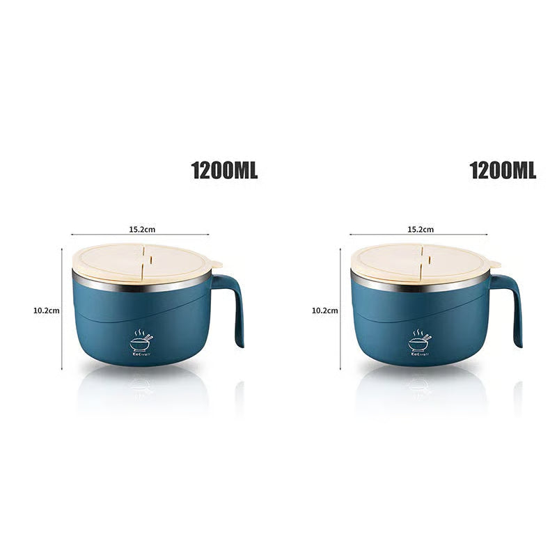 🔥Limited Time Promotion 50% OFF🔥304 Stainless Steel Insulated Ramen Bowl