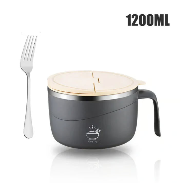 🔥Limited Time Promotion 50% OFF🔥304 Stainless Steel Insulated Ramen Bowl
