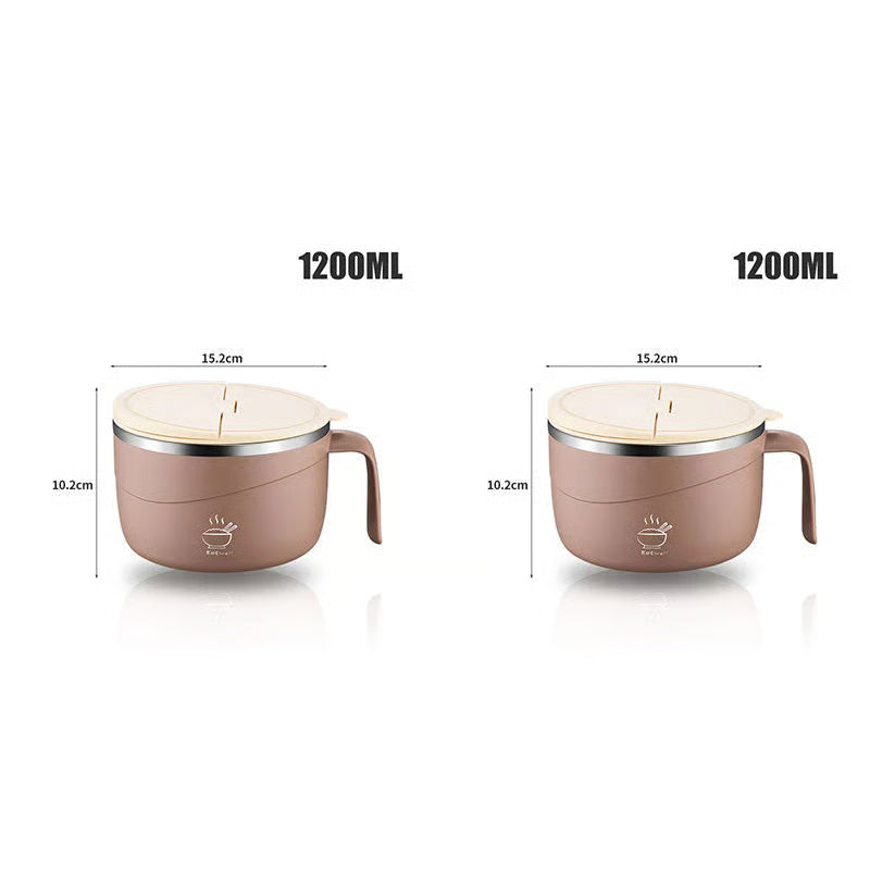 🔥Limited Time Promotion 50% OFF🔥304 Stainless Steel Insulated Ramen Bowl