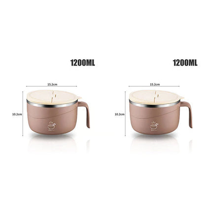 🔥Limited Time Promotion 50% OFF🔥304 Stainless Steel Insulated Ramen Bowl