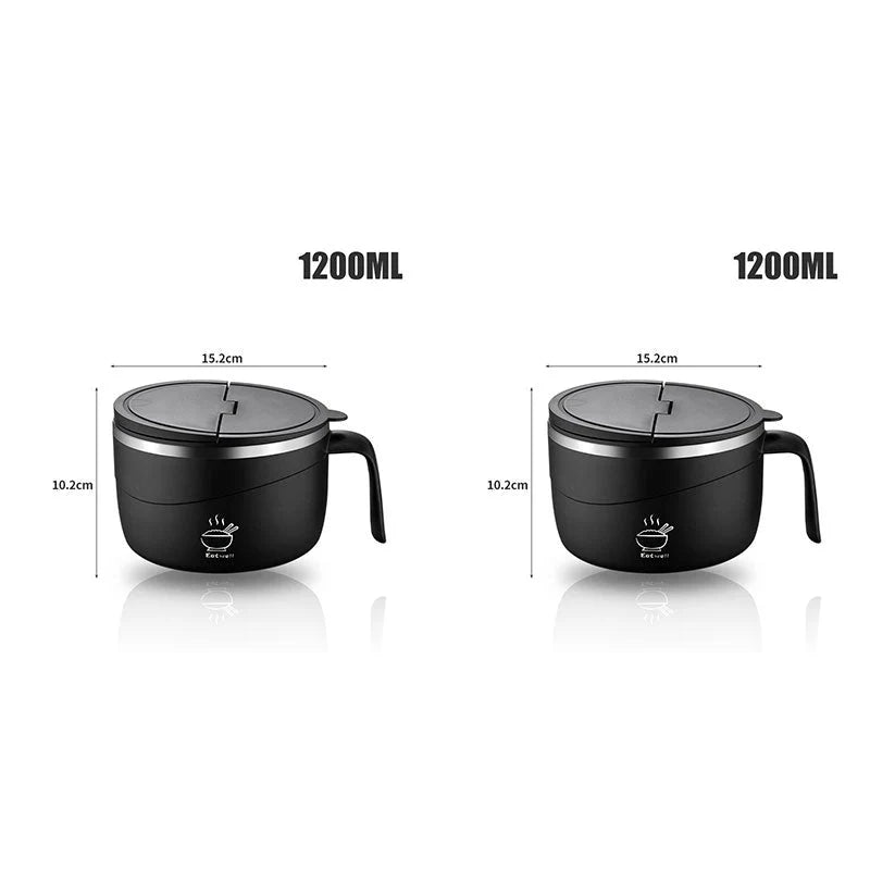 🔥Limited Time Promotion 50% OFF🔥304 Stainless Steel Insulated Ramen Bowl