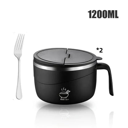 🔥Limited Time Promotion 50% OFF🔥304 Stainless Steel Insulated Ramen Bowl
