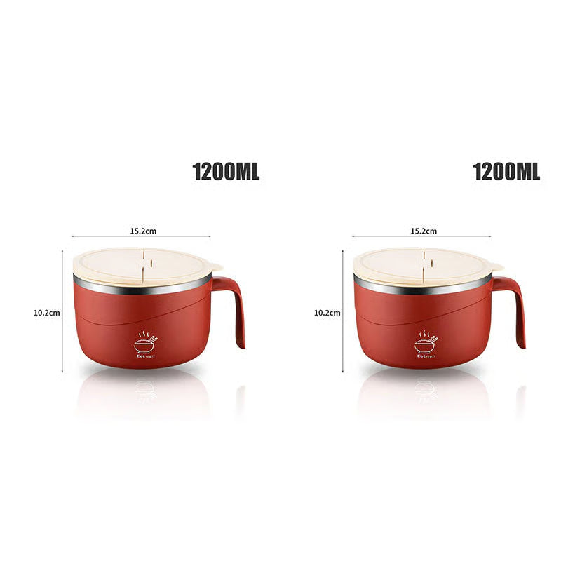 🔥Limited Time Promotion 50% OFF🔥304 Stainless Steel Insulated Ramen Bowl
