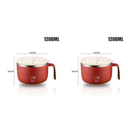 🔥Limited Time Promotion 50% OFF🔥304 Stainless Steel Insulated Ramen Bowl