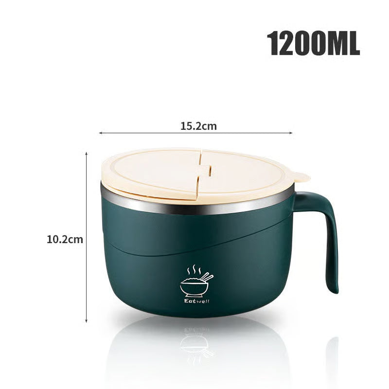 🔥Limited Time Promotion 50% OFF🔥304 Stainless Steel Insulated Ramen Bowl