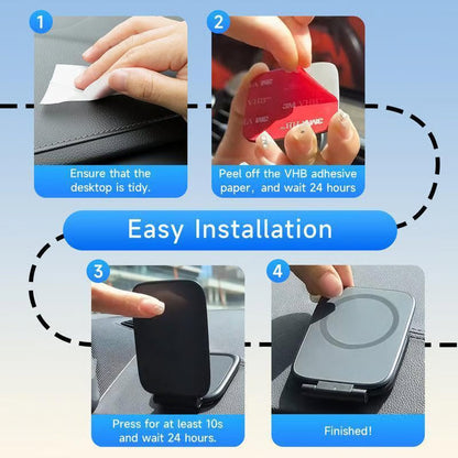 ✨Magnetic Strong-Hold Phone Mount—Sticks Like a Magnet, Stands Like a Rock!📱⚡