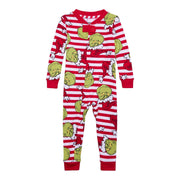Go Grinch Matching Family Christmas Pajamas-Dog Pajamas Included