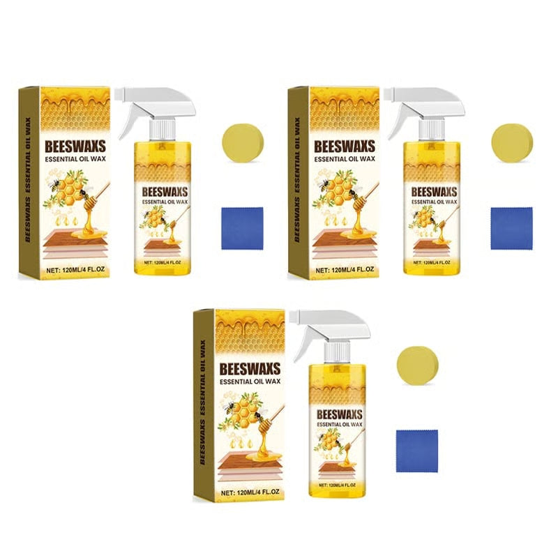 Micro-Molecularized Natural Beeswax Floor Polish Spray (120ml)