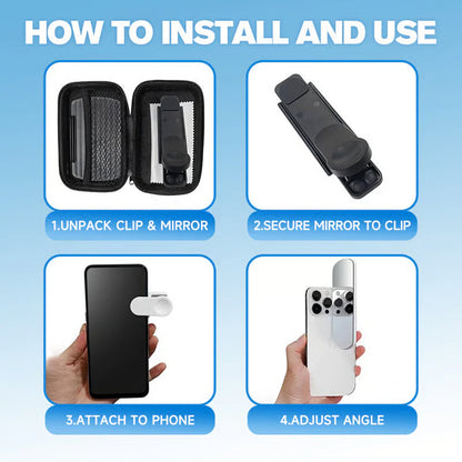 Mirror Reflection Clip  - Capture Stunning Reflections Instantly