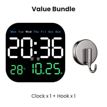 Multifunctional Digital Alarm Clock for Home & Office