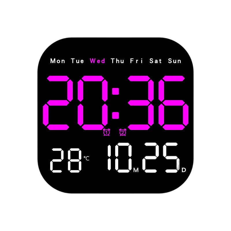 Multifunctional Digital Alarm Clock for Home & Office