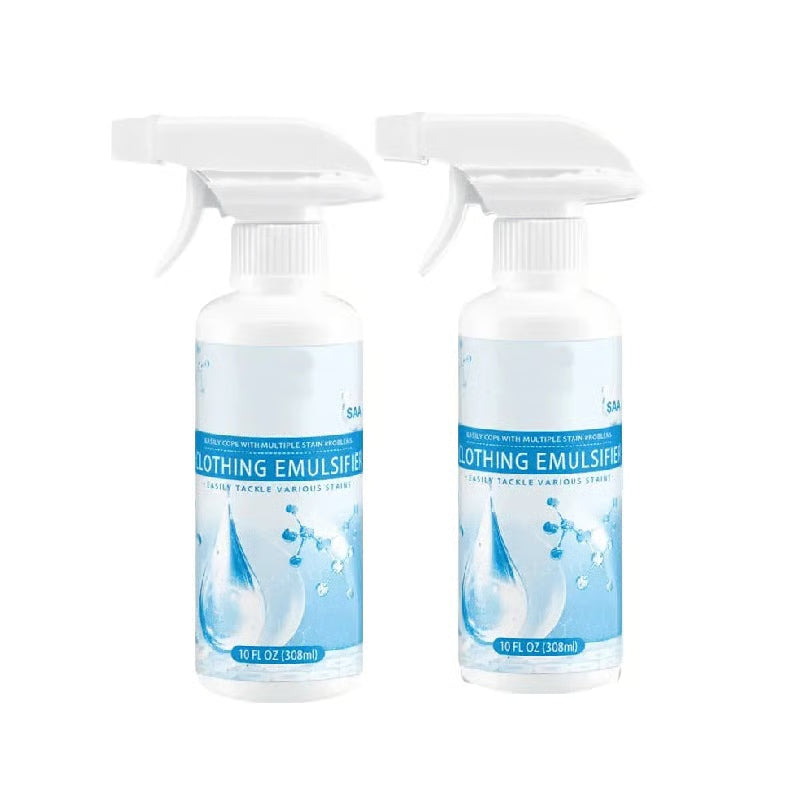 Non-ionic laundry emulsifying spray