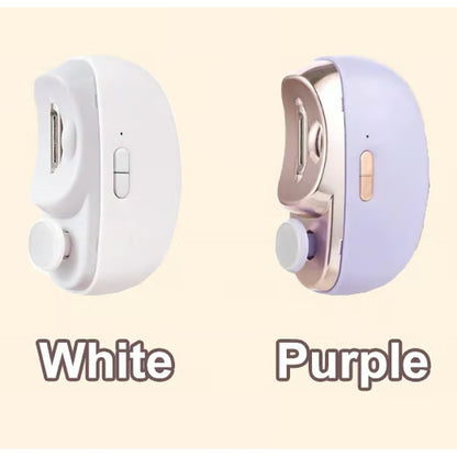 🎁 Perfect for All Ages 👵👶 3-in-1 Automatic Electric Nail Clipper with Polishing - 🌟Safe & Convenient🌟