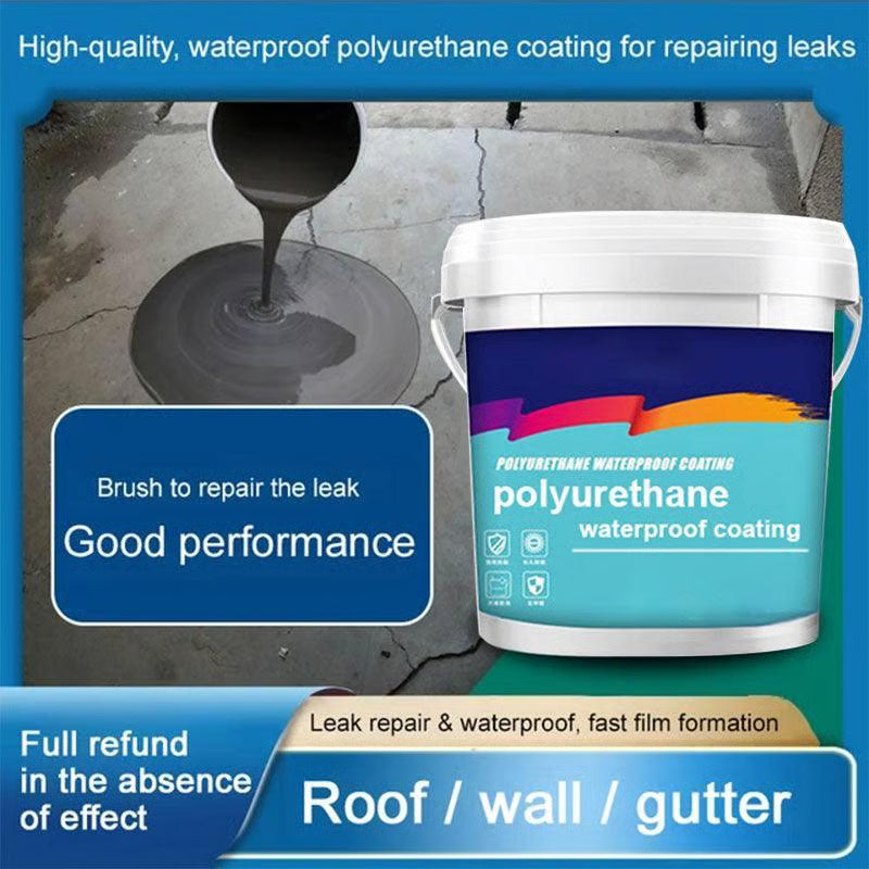 🔰Polyurethane Waterproofing and leak repair Eco-friendly coating