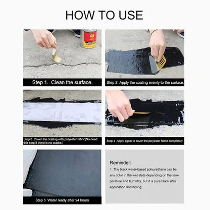 🔰Polyurethane Waterproofing and leak repair Eco-friendly coating