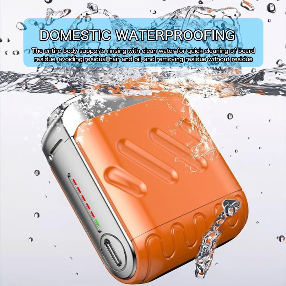 💥Portable Rotary Dual Ring Electric Shaver