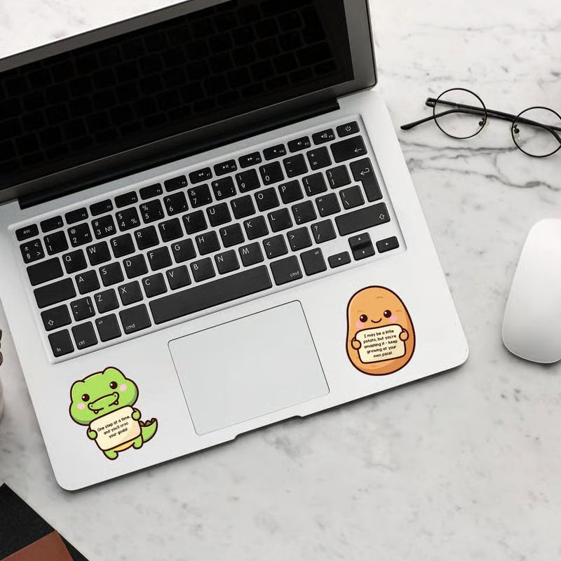 🤗 Positive Emotional Support Buddies Stickers – Inspirational, Waterproof & No Residue🎁 Uplifting Gifts for Kids, Teens, Coworkers & Yourself 😻