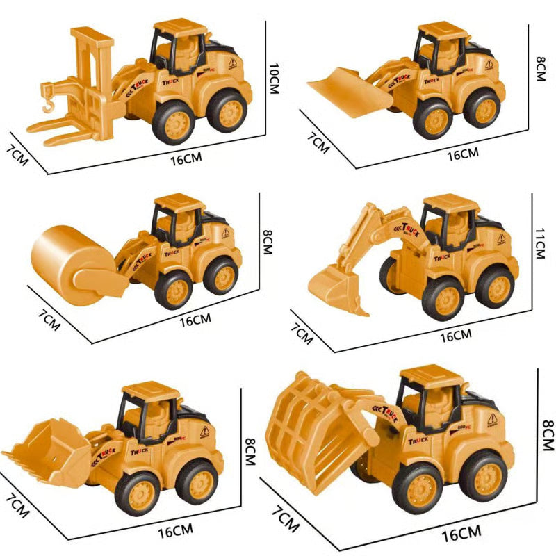 Press & Go Engineering Car Toys