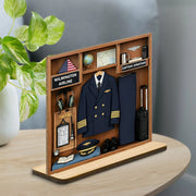 Personalized Pilot 2-Layer Wood Plaque - Custom Airline Captain Name Gift for Pilots And Aviation Lovers