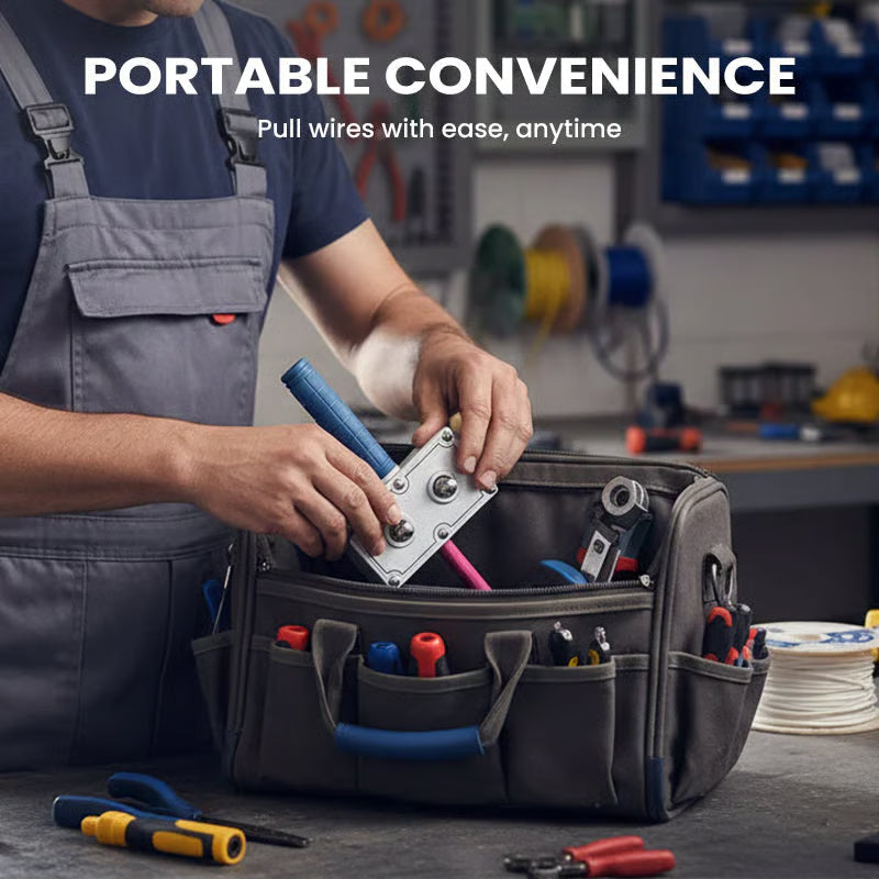 Professional Electrician's Wire Pulling Assistant Tool