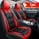 PU Leather Car Seat Covers — Front Set, Universal Fit for Sedans, SUVs & Trucks