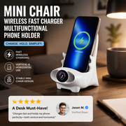 🔥Last Day Sale 50%🔥Mini Chair Wireless Fast Charger Multifunctional Phone Holder