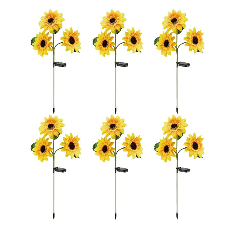 Solar Sunflower Lights