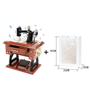 🔥Time Limit Sale 50% OFF - Wood Mini Sewing Machine Music Box