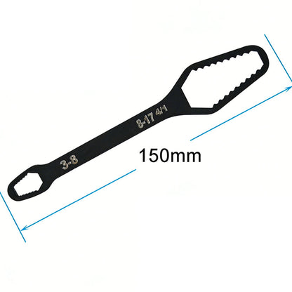 Multi-Function Self-Adjusting Dual Head Wrench