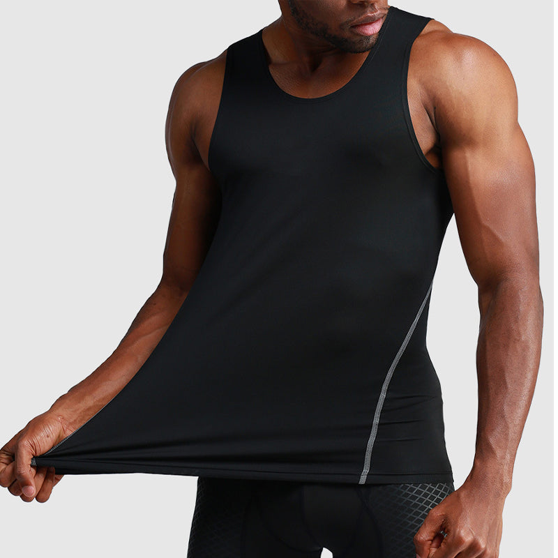 Men's Compression Shirt Tank Top for Training