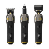 ⏳LIMITED TIME: 50% OFF! 🏆Luxe 3-in-1 Professional Men’s Grooming Set – T-Blade Trimmer, Foil Shaver & Nose Trimmer – With LED Display & USB Rechargeable