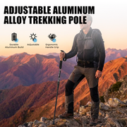 ⛰️ LIMITED-TIME BUY 2 SAVE 20% OFF 🌲 Adjustable Aluminum Alloy Trekking Pole – Durable, Shock-Absorbing, Lightweight