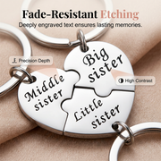 3-Piece Stainless Steel Interlocking Keychain Kit