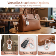 3-Piece Stainless Steel Interlocking Keychain Kit