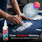 Clothing Print Remover Heat Transfer Logo and Adhesive Cleaner