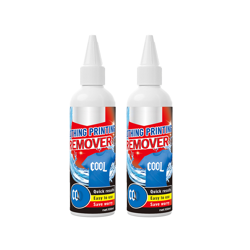 Clothing Print Remover Heat Transfer Logo and Adhesive Cleaner