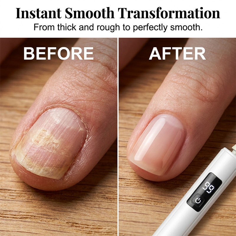 🥳2026 HOT SALE🥳💞50K+ SOLD!💅✨ 49% OFF! Professional Electric Nail Polisher – Smooths thick nails. 99-speed display. Multiple heads for shaping & buffing. Salon at home! 🌟💎